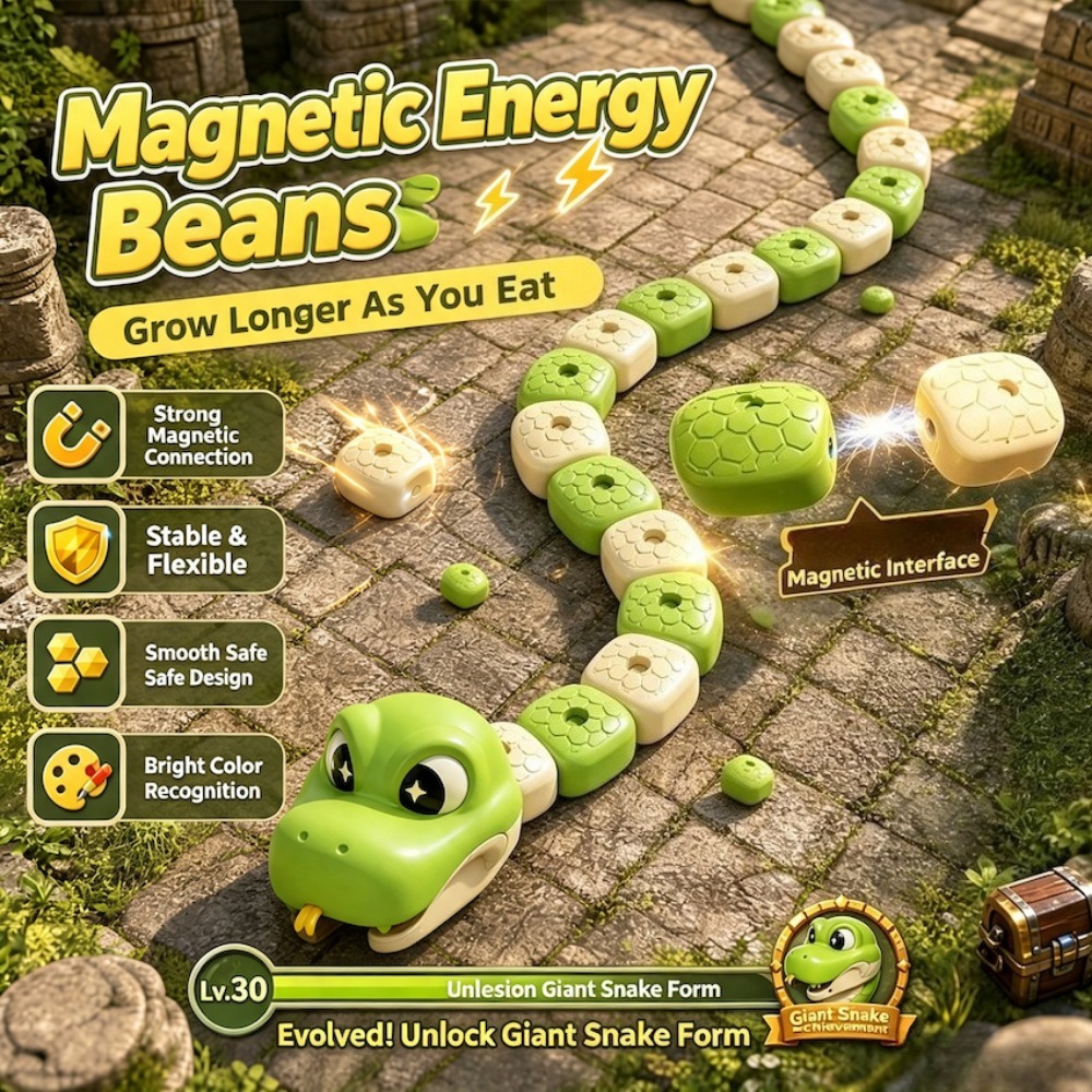 Mainan Ular Penggembala Magnet - Educational Toys ulasan dan harga