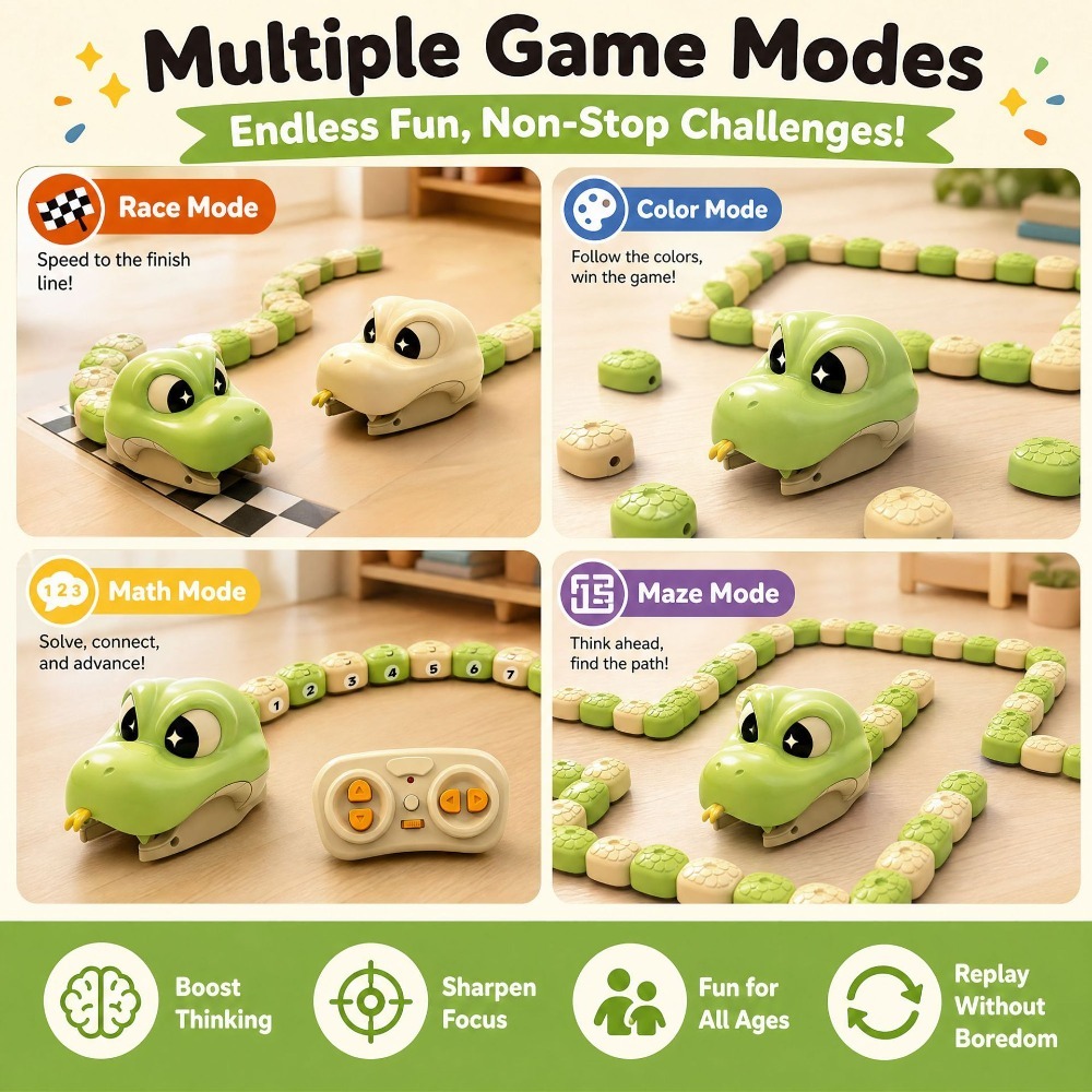 Mainan Ular Serakah yang Diken - Educational Toys ulasan dan harga