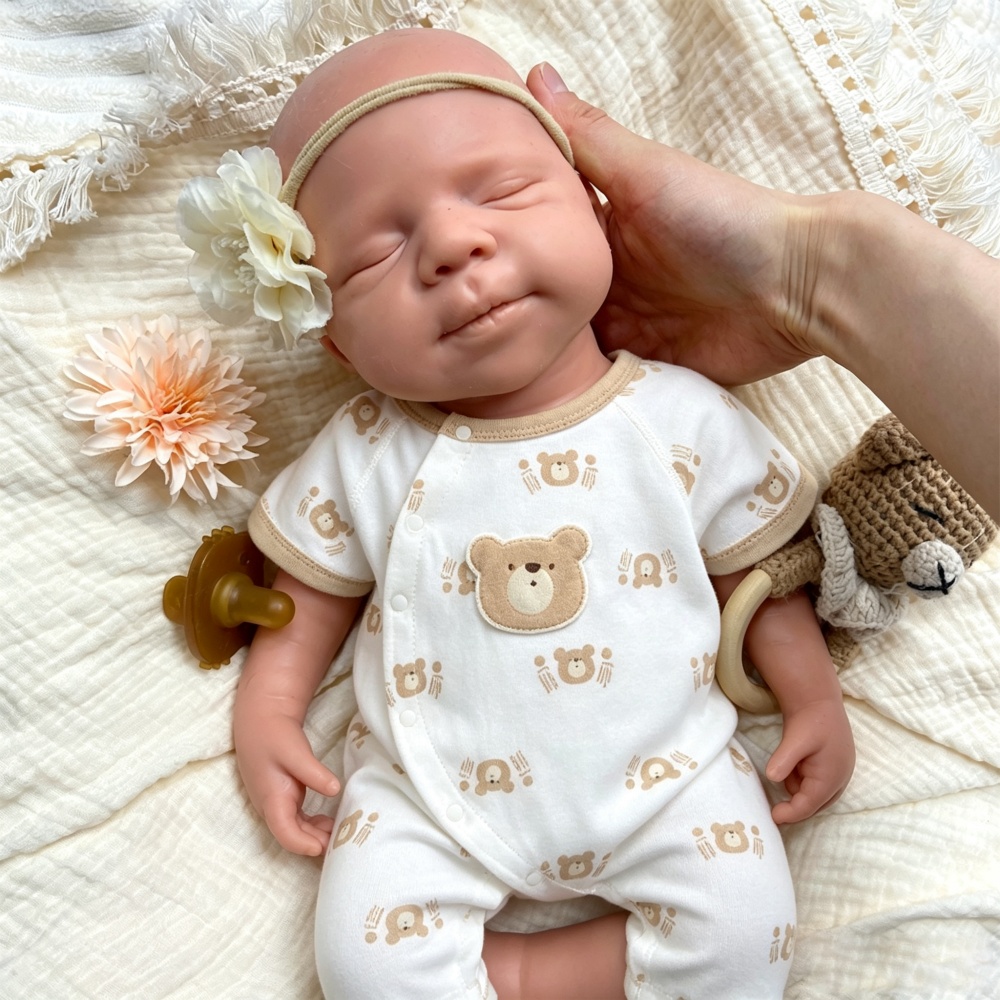 Boneka Reborn Silikon Utuh 20  - Reborn Baby Doll Silicone Realistic ulasan dan harga