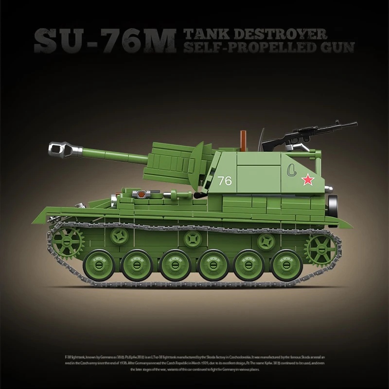 Model Kit Kendaraan Beroda Ran - Lego Compatible Military Tank ulasan dan harga