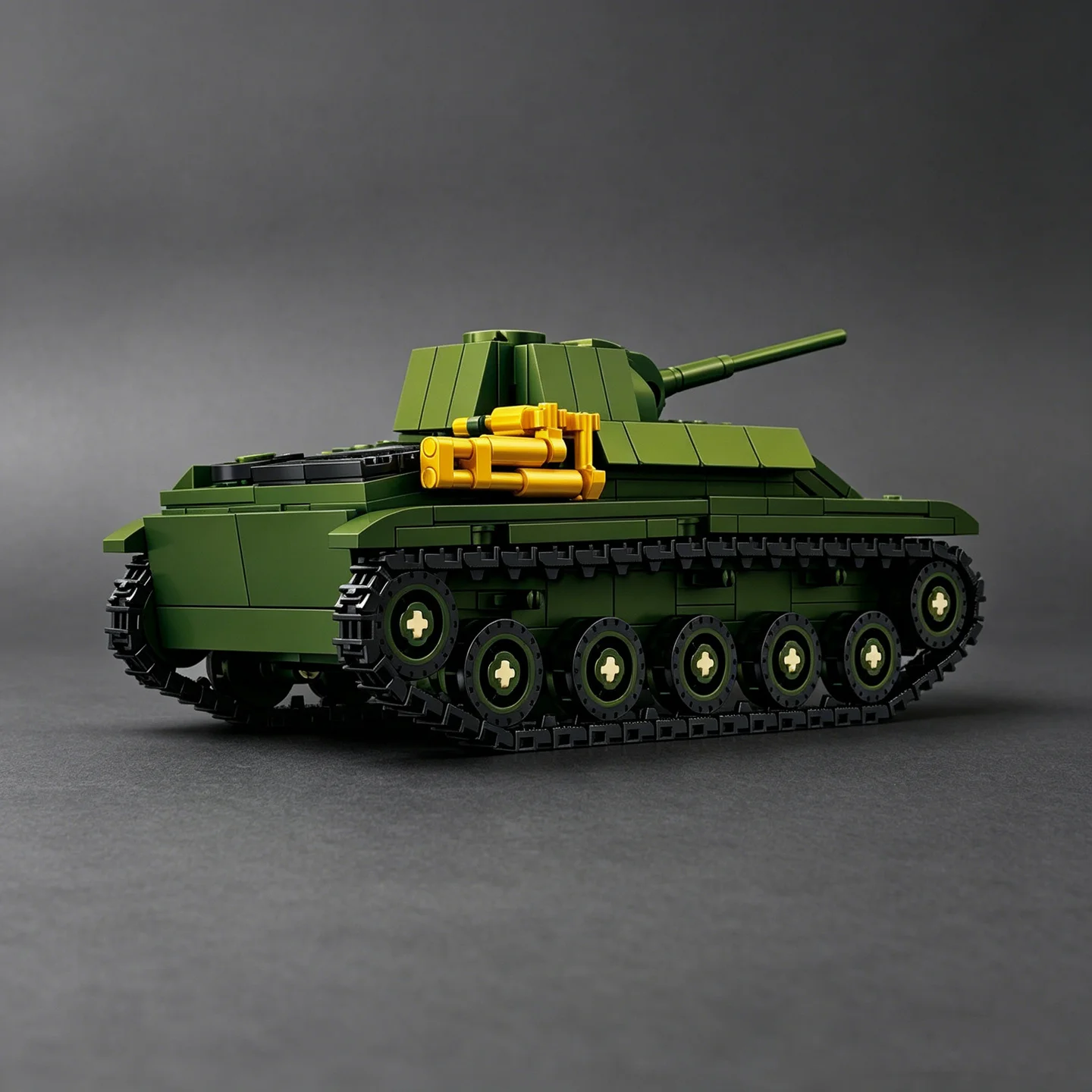 Model Blok Bangunan Tank Ringa - Lego Compatible Military Tank ulasan dan harga
