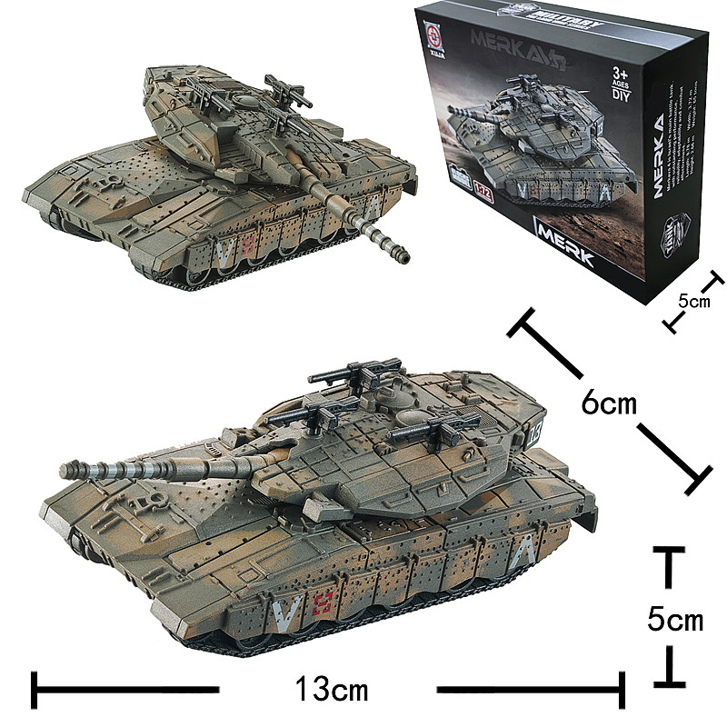 1/72 Model Tank Tempur Utama I - Lego Compatible Military Tank ulasan dan harga
