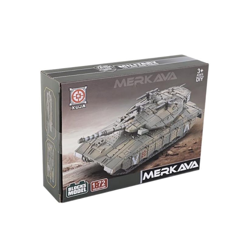 1/72 Model Tank Tempur Utama I - Lego Compatible Military Tank ulasan dan harga