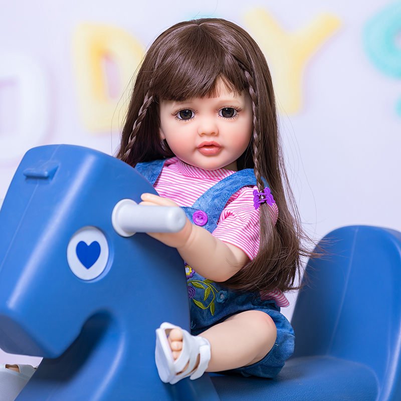 Boneka Bayi Terlahir Kembali S - Reborn Baby Doll Silicone Realistic ulasan dan harga