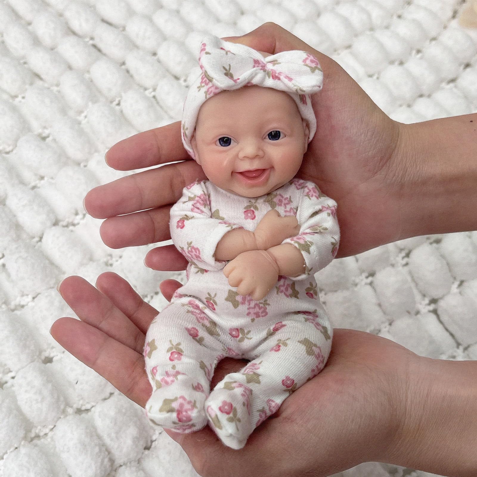 Blrags Reborn boneka bayi 7 in - Reborn Baby Doll Silicone Realistic ulasan dan harga