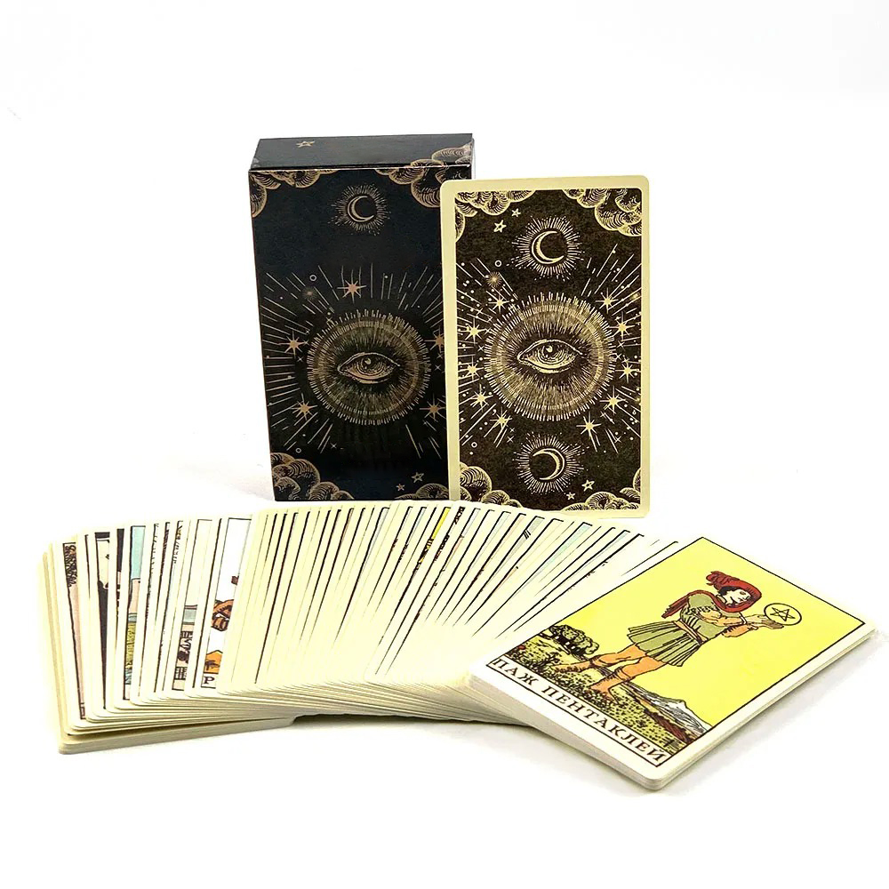 Kartu Tarot Edisi Rusia Edisi  - Tarot Cards Deck With Guidebook ulasan dan harga