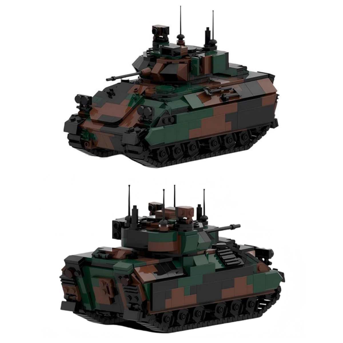 Set Blok Bangunan Kendaraan Pe - Lego Compatible Military Tank ulasan dan harga