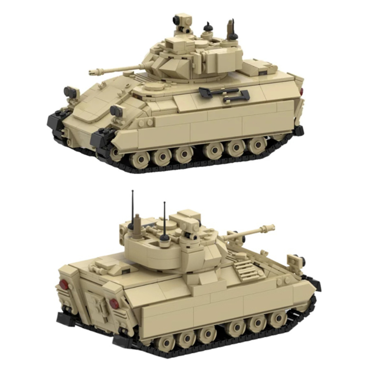 Set Blok Bangunan Kendaraan Pe - Lego Compatible Military Tank ulasan dan harga