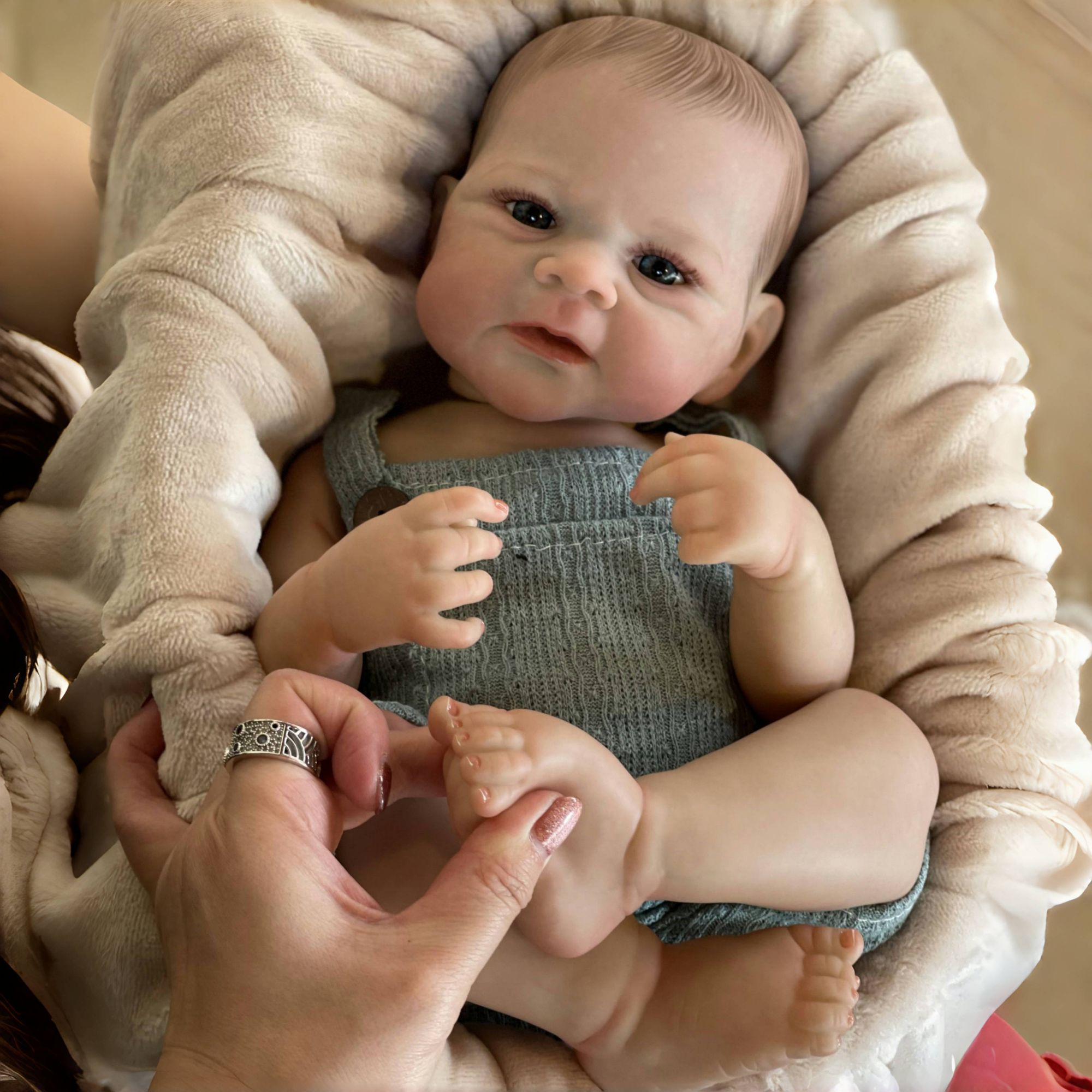 OtardDolls 19 Inci Elijah Boy  - Reborn Baby Doll Silicone Realistic ulasan dan harga
